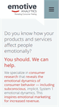 Mobile Screenshot of emotiveanalytics.com